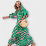 Elegantna Geometrijska Max haljina