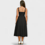 Nada - Haljina s volanima i detaljem proreza