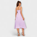 Nada - Haljina s volanima i detaljem proreza