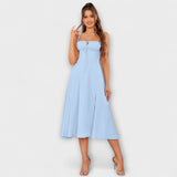 Nada - Haljina s volanima i detaljem proreza