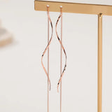 Aurora naušnice s valovitim dizajnom