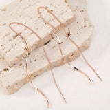 Aurora naušnice s valovitim dizajnom