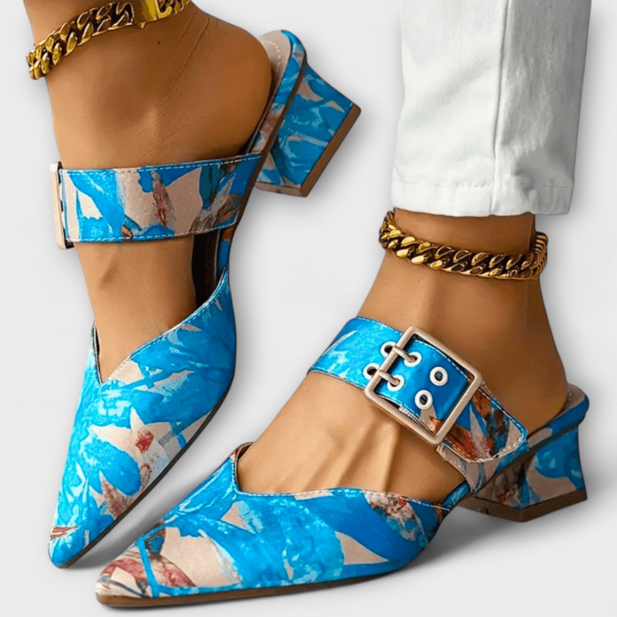 Eleanor - Udobne ortopedske ženske cipele s potpeticom