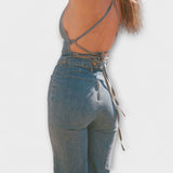 Julie - Traper Jumpsuit s detaljem vezanja