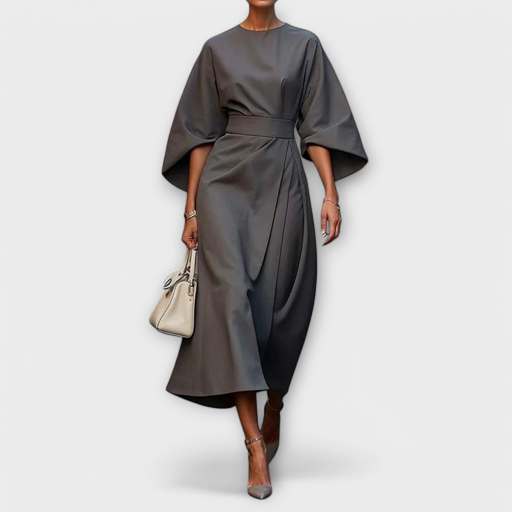 Sonia - Elegantna haljina s rukavima