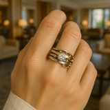 LUNARIA VINTAGGIO | TRAUMGOLD PRSTEN