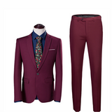 Dvodijelni poslovni odijelo za muškarce