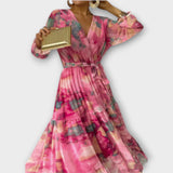 Evelyn - Aquarelni San Max haljina