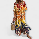 Lila - Zanosna Max haljina s pokrivačem za trbuh