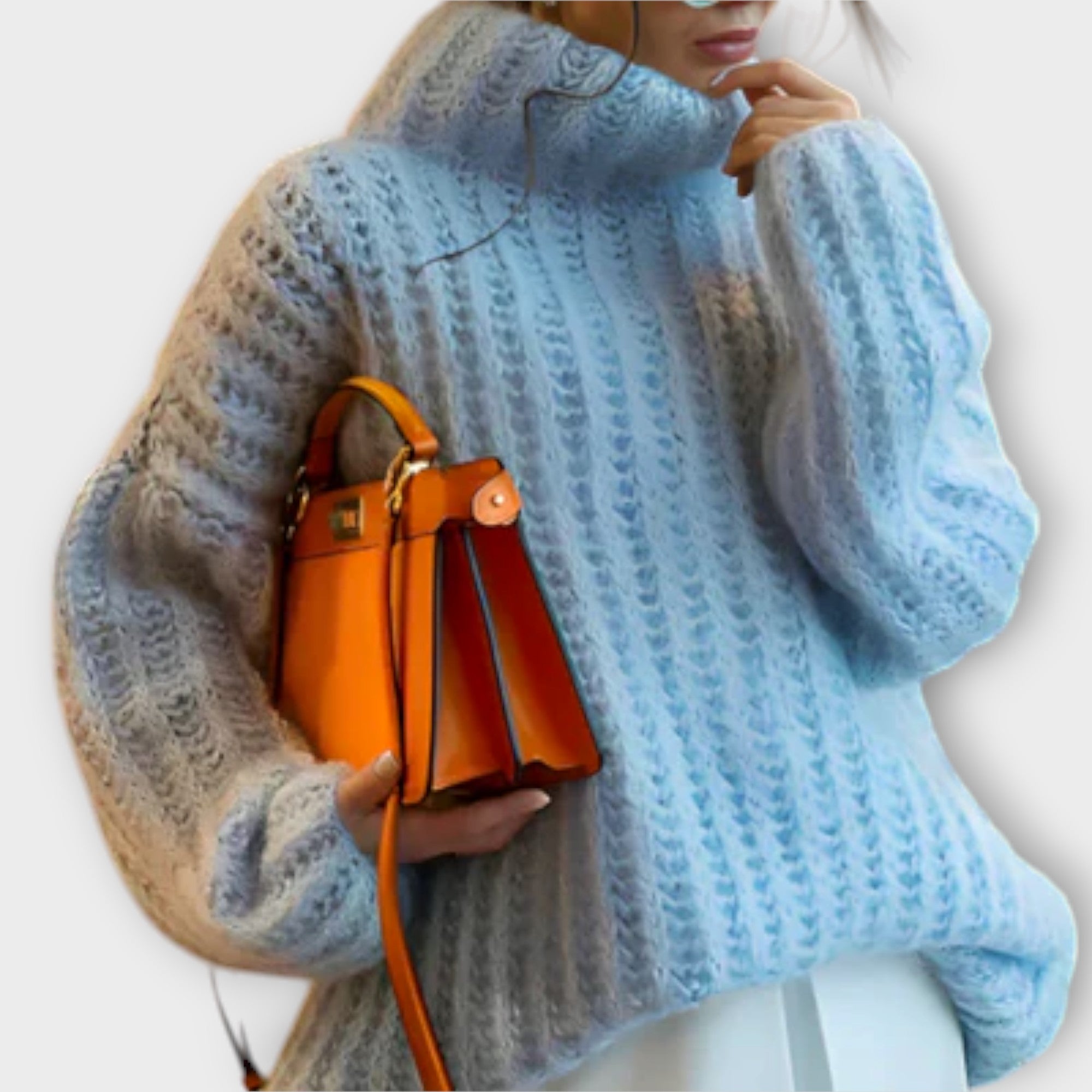 Paulina - Mekani dugi rukav ženski dukserica s kapuljačom