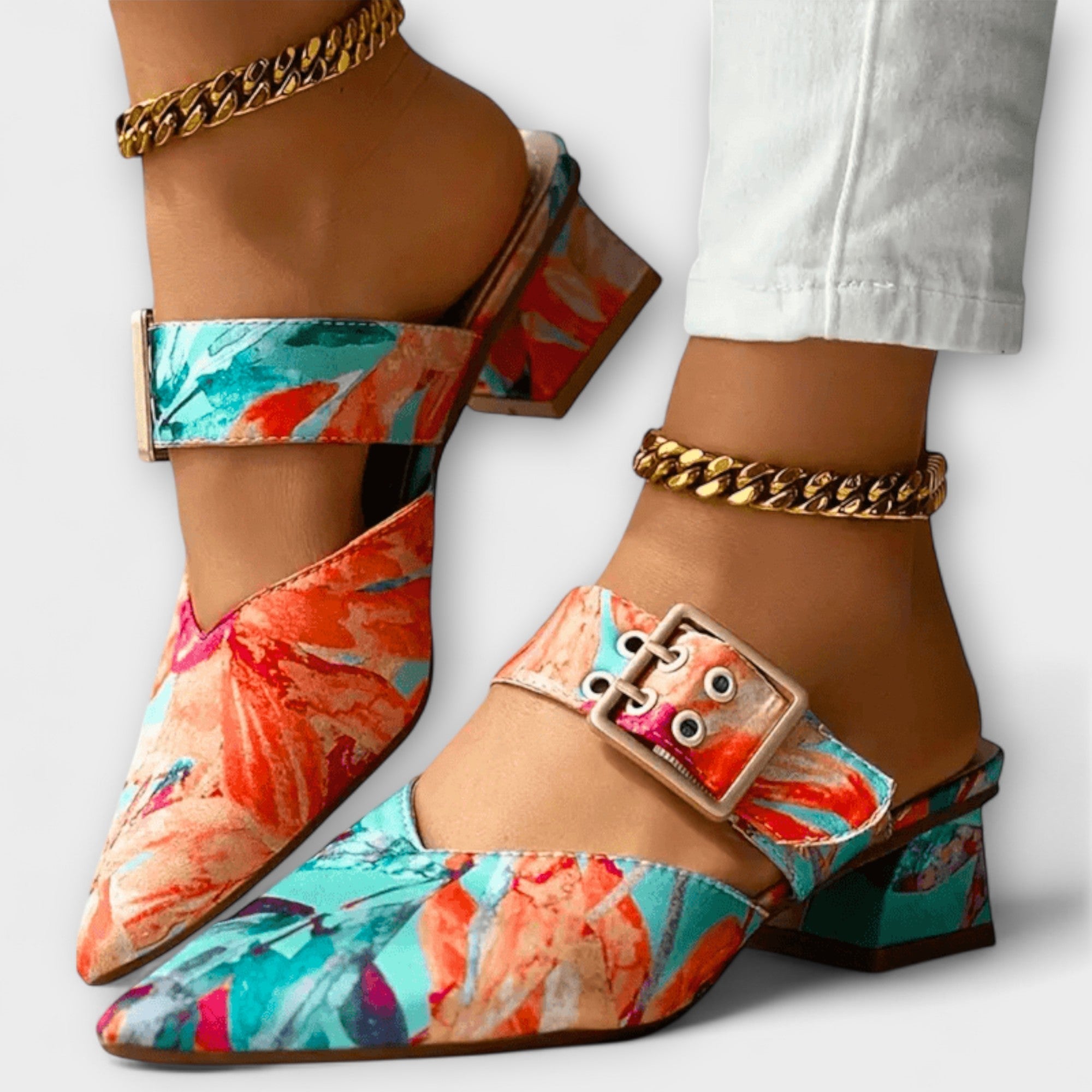 Eleanor - Udobne ortopedske ženske cipele s potpeticom