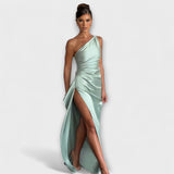 Maxi haljina s jednim ramenom