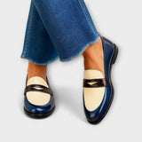 Claudia - Kontrastne Loafers