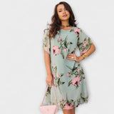 Aurora - Elegantna Chiffon haljina