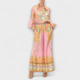 Sage - Set opuštene majice s morskom sirenom i elastičnih hlača s visokim strukom