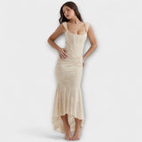 Renske - Duga haljina s elegantnim i rafiniranim korzetom