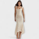 Renske - Duga haljina s elegantnim i rafiniranim korzetom