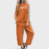 Jennifer - Opustena Kombinacija Pamuka i Lino