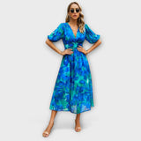 Mathilda - Stilizirana Midi Haljina