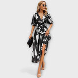 Mathilda - Stilizirana Midi Haljina