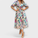 Mathilda - Stilizirana Midi Haljina