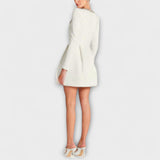 Wren - Mini haljina od baršuna s ukrasima od dragulja