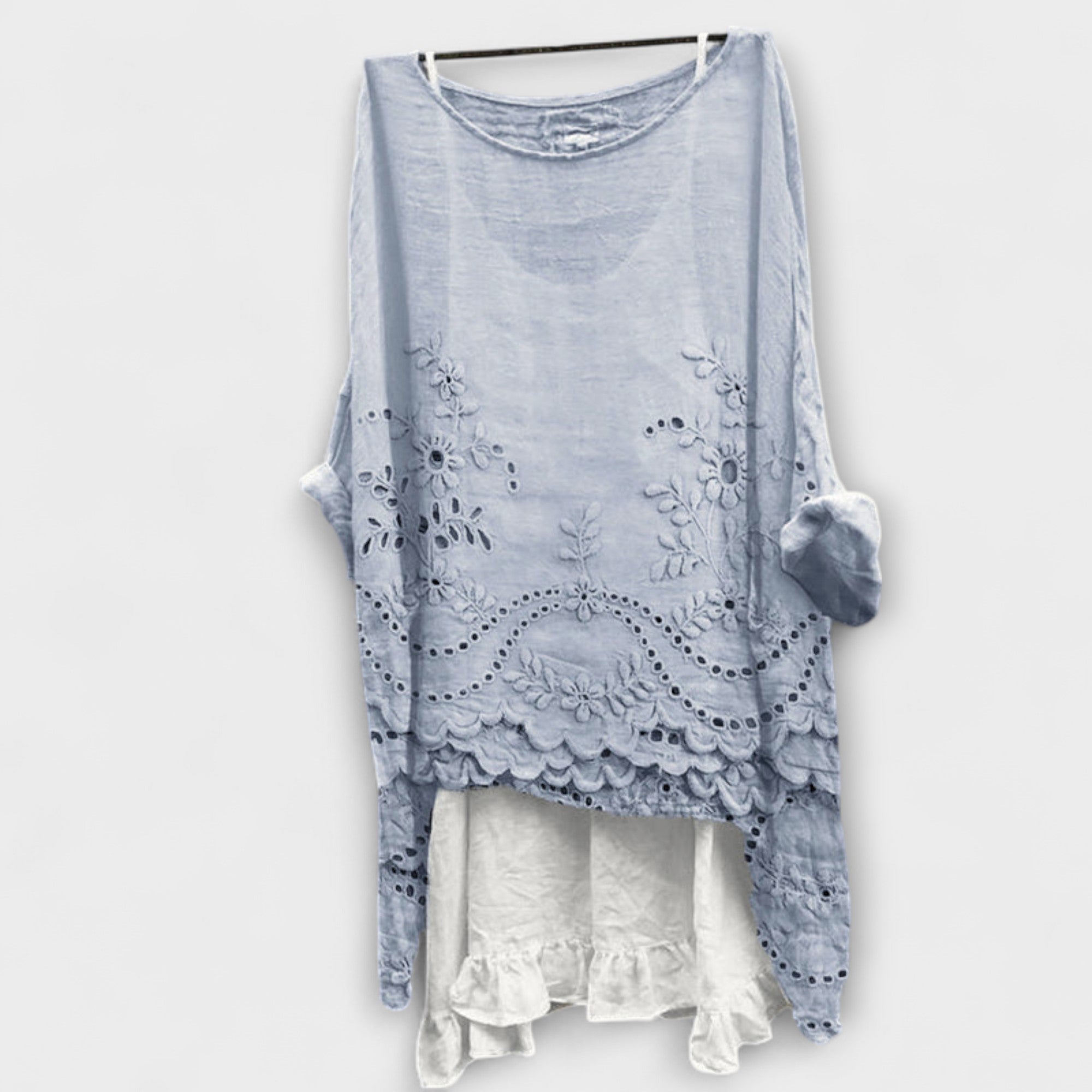 Ella - Bluza s dvostrukim rubom