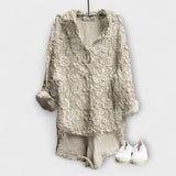 Scarlett - Jednostavni Tiskani Top