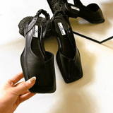 WILLOW Kožne Slip-On Balerine