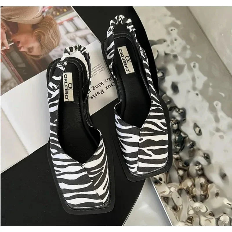 WILLOW Kožne Slip-On Balerine