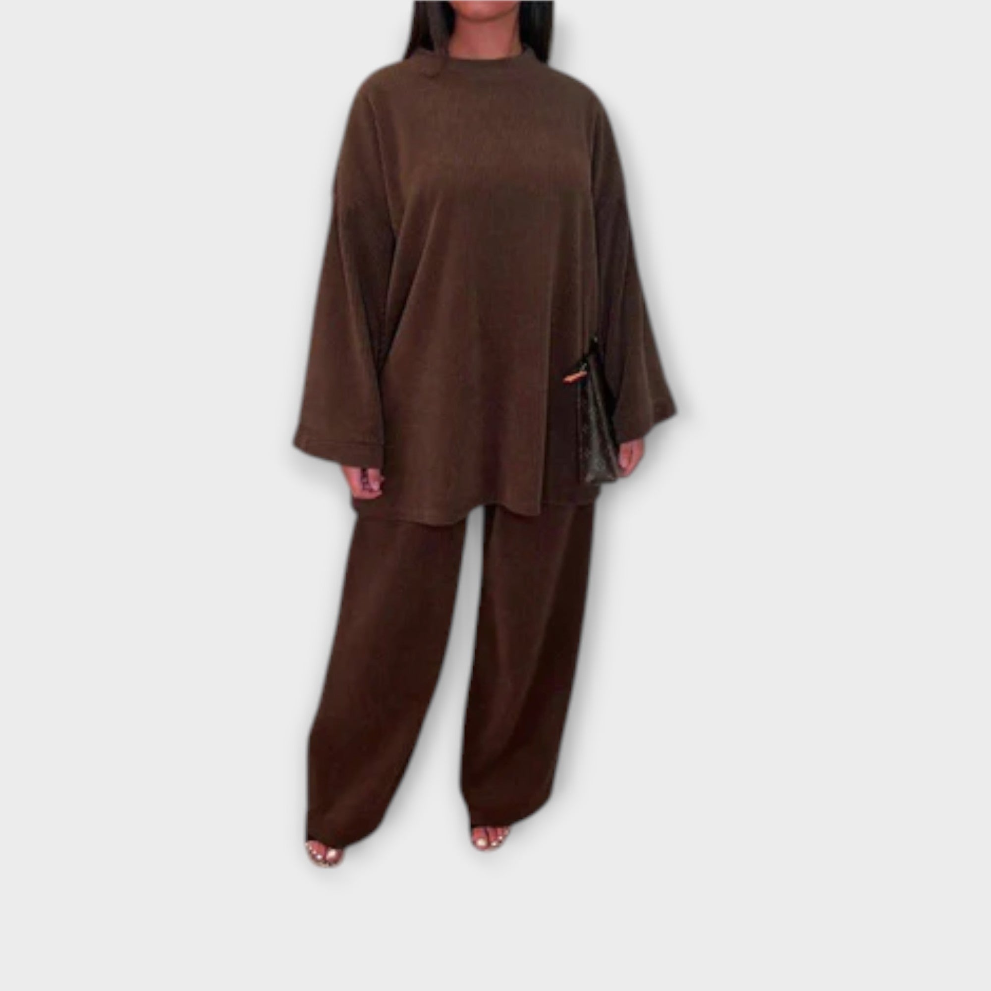 Ingrid - Set u velikim veličinama - Rebrasti stil