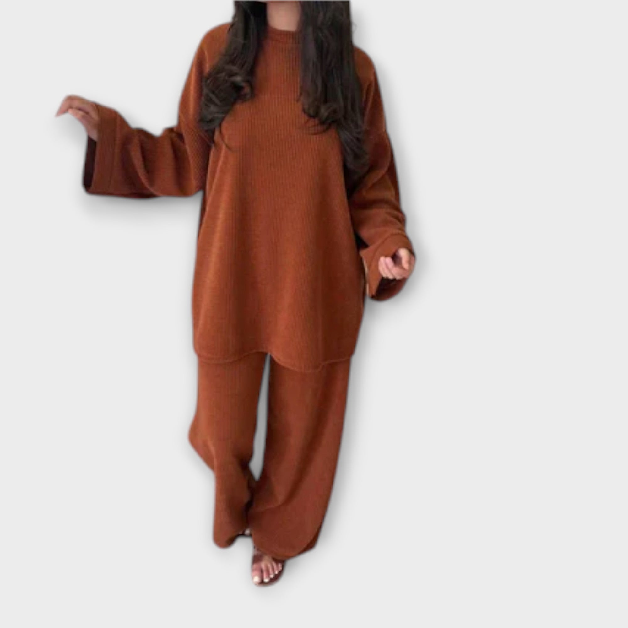 Ingrid - Set u velikim veličinama - Rebrasti stil