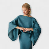 Dana - Kimono haljina od lana i pamuka