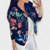 Kaelin - Stylish bomber jakna s cvjetnim uzorkom