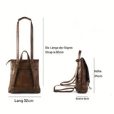 Ermelinde – Višenamjenska retro ruksak