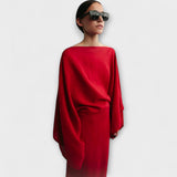 Dana - Kimono haljina od lana i pamuka