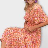 Elsie - Klasična haljina s V-izrezom